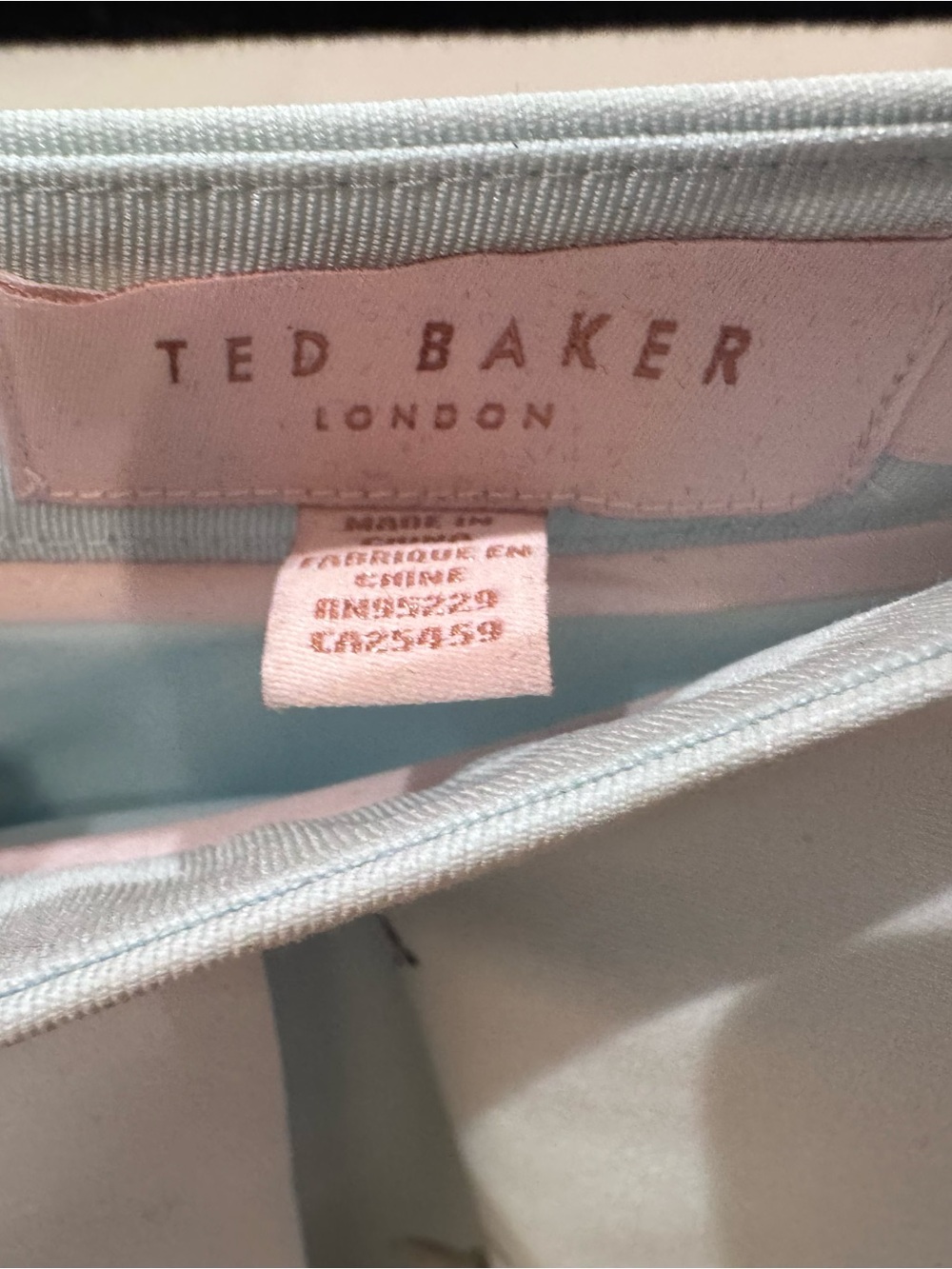 Ted Baker Pale Blue Circle Skirt with Butterfly & Floral Print - Picture 4 of 10